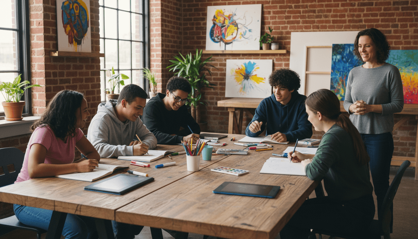 After-school activity program in session